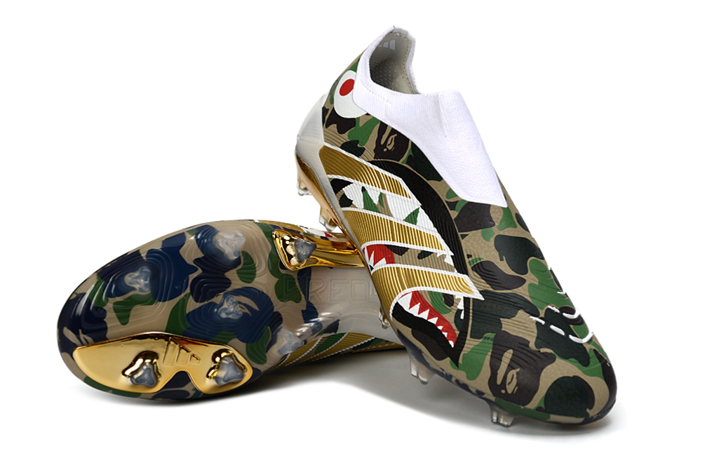 Adi Predator League BAPE Sin cordones
