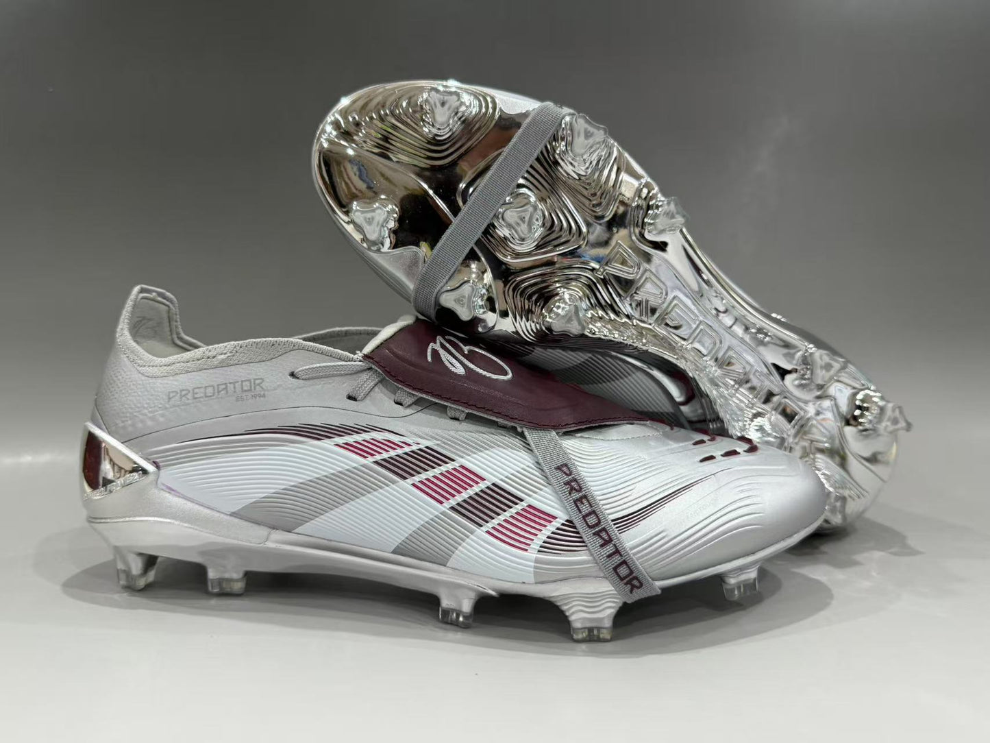 Adidas Predator Bellingham Plateado