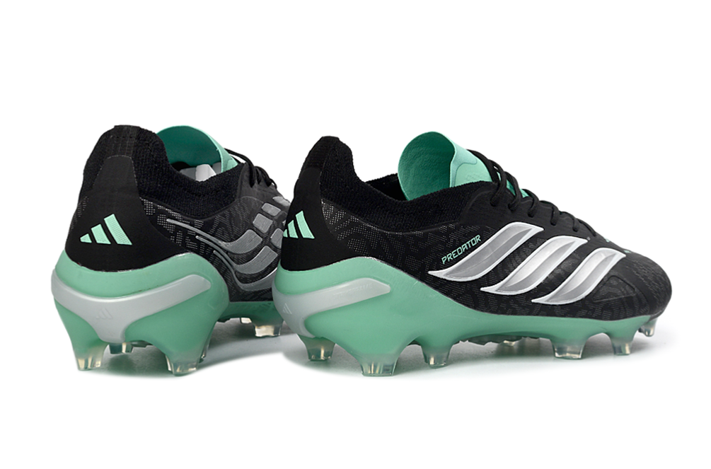Guayos Adi Predator Negro/Verde 26