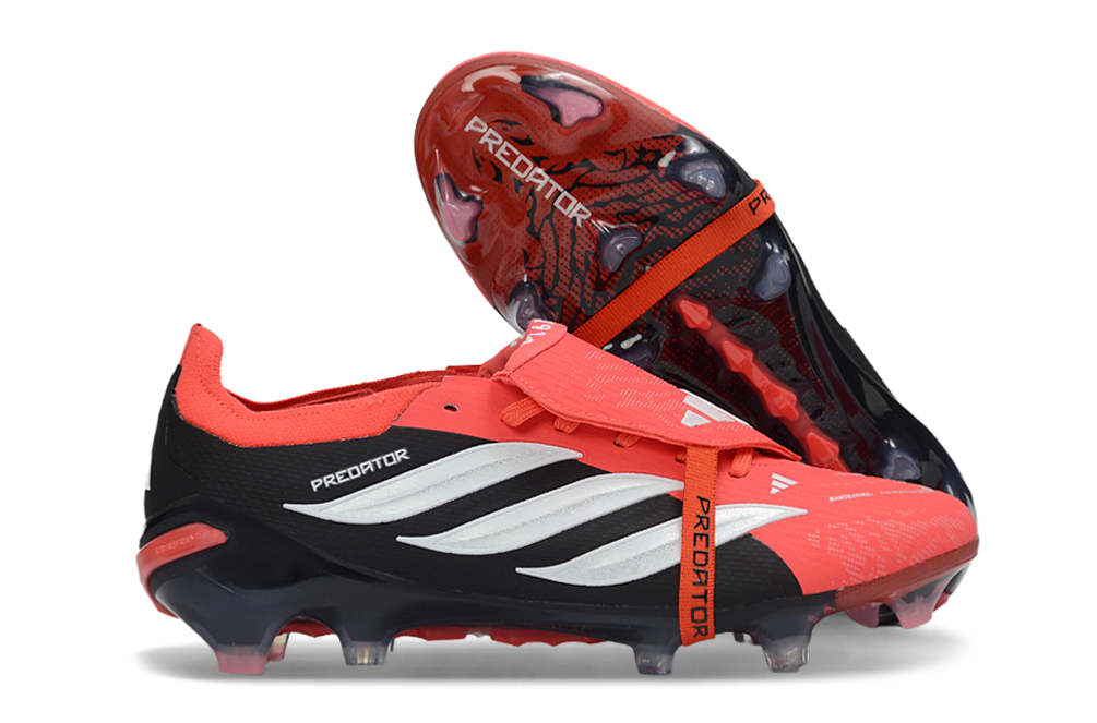 Guayos Adi Predator 26 Rojo/Negro