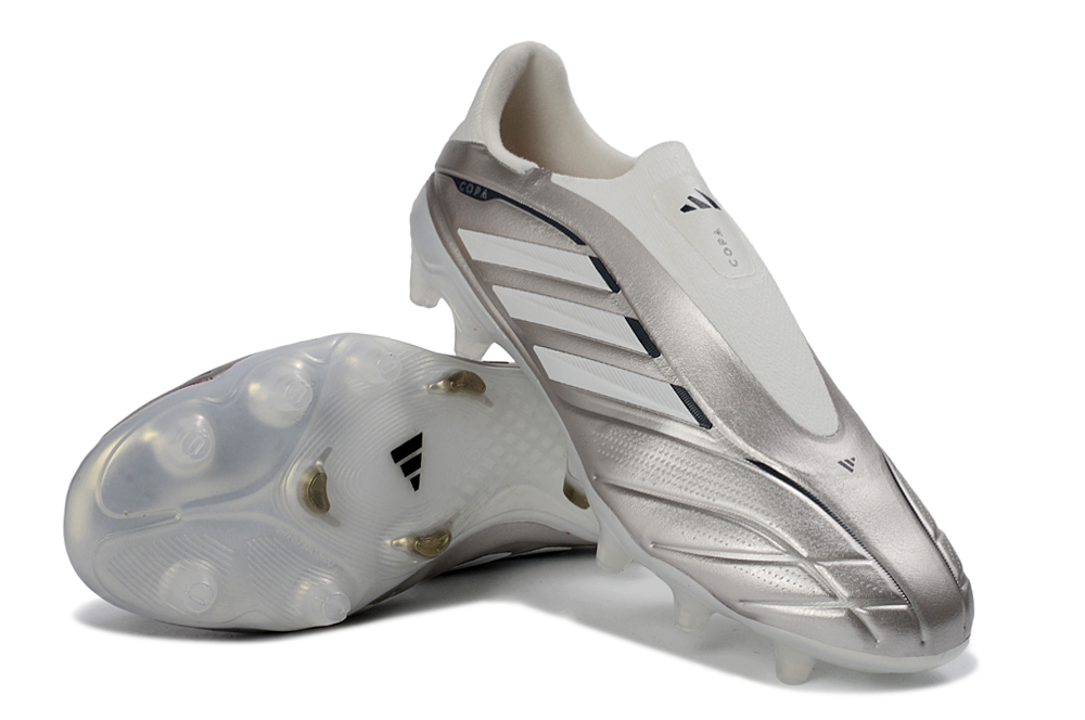 Guayos Adi  Copa Pure Plateado Sin cordones 26
