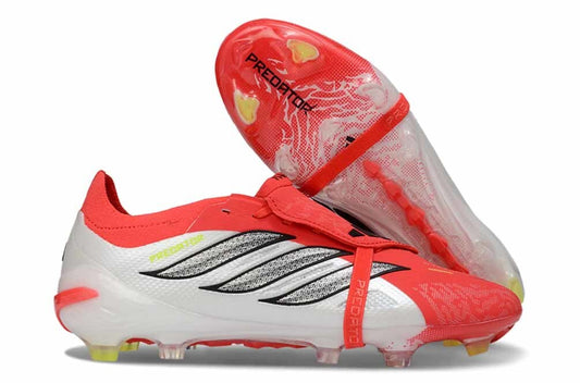 Guayos Adi Predator Rojo/Blanco Lengueta  26