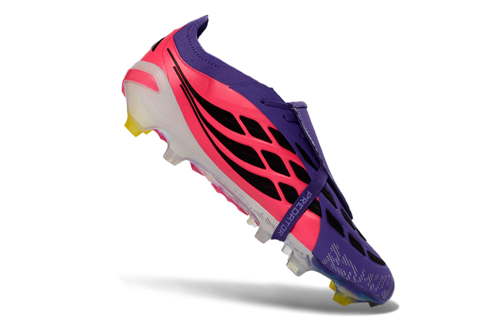 Guayos Adi Predator Morado/Rosa Lengueta 26