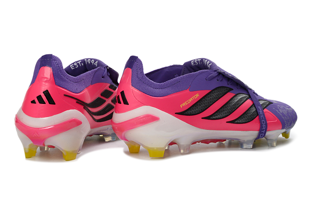 Guayos Adi Predator Morado/Rosa Lengueta 26