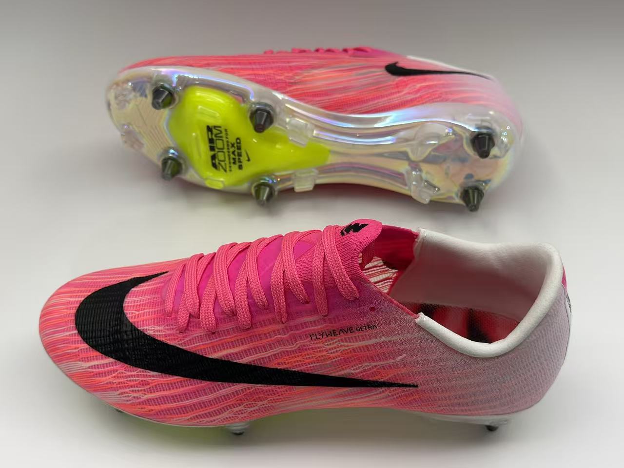 Guayos NK Air Zoom Mercurial Azul Tache Aluminio