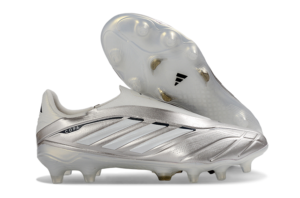 Guayos Adi  Copa Pure Plateado Sin cordones 26