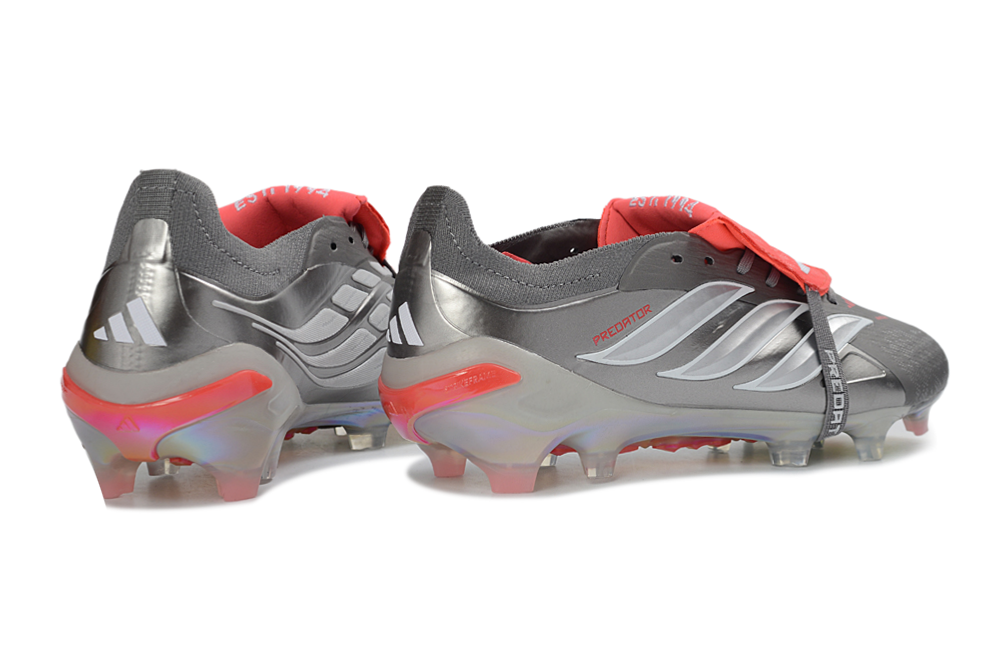 Guayos Adi Predator Gris/Rojo 26
