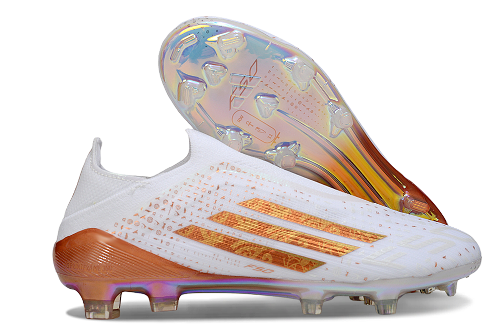 Adi Guayos F50 Blanco / Dorado
