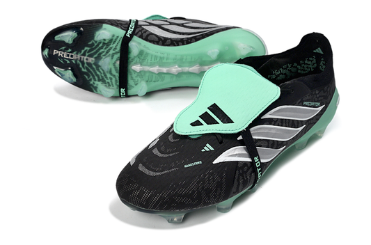 Guayos Adi Predator Negro/Verde 26