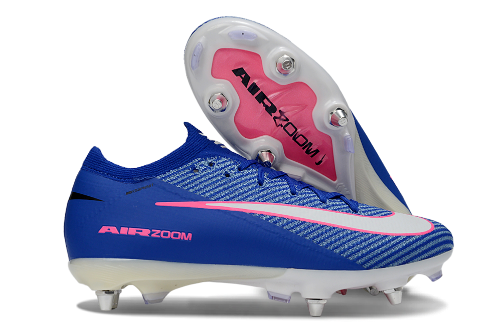 Guayos NK Air Zoom Mercurial Azul Tache Aluminio
