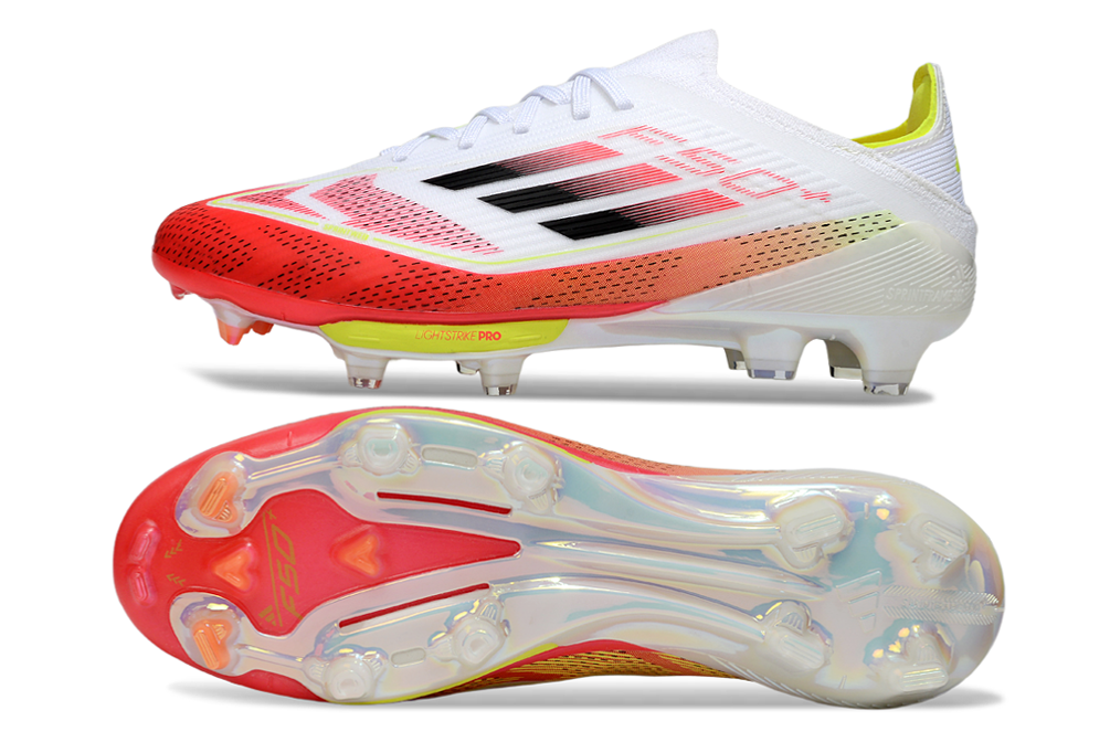 Adi Guayos F50 Pro Blanco/Rojo Niño