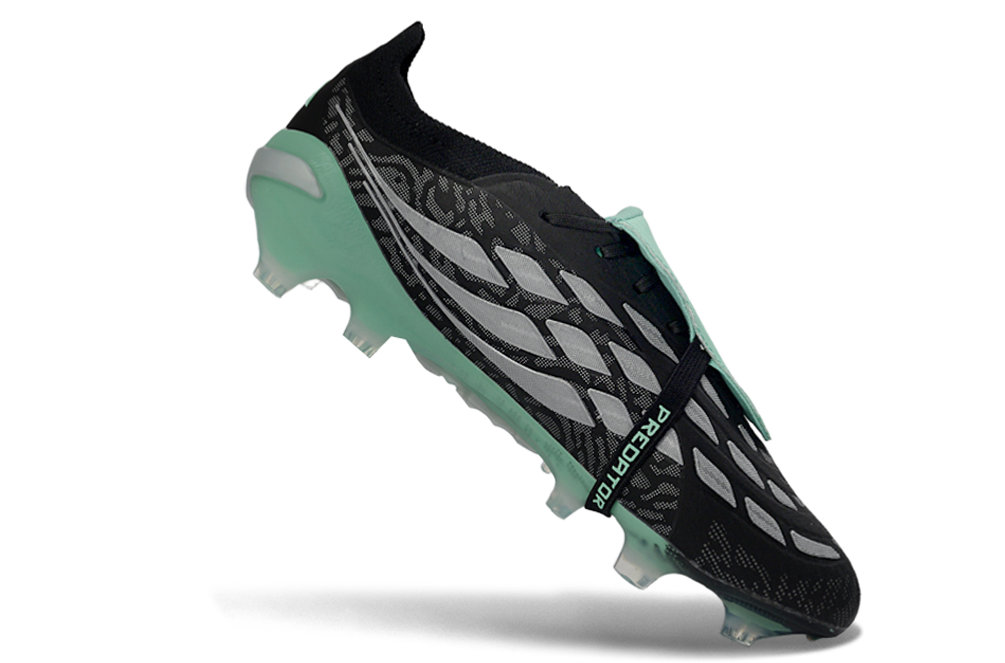 Guayos Adi Predator Negro/Verde 26