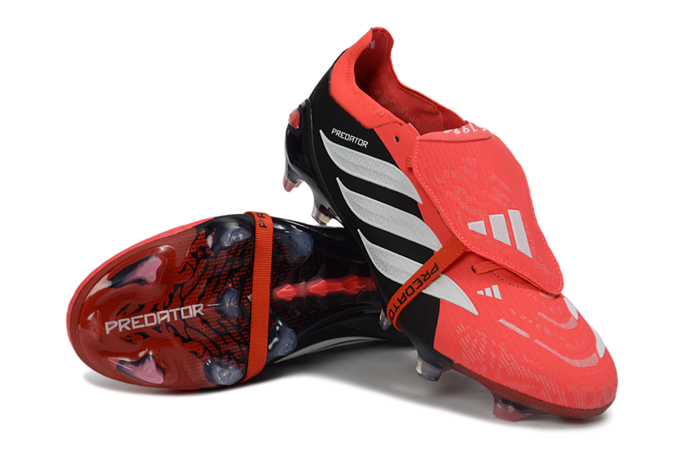 Guayos Adi Predator 26 Rojo/Negro