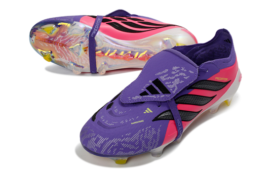 Guayos Adi Predator Morado/Rosa Lengueta 26